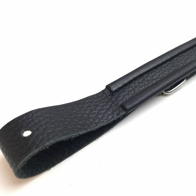 bajonett BDSM Echtleder schwarz