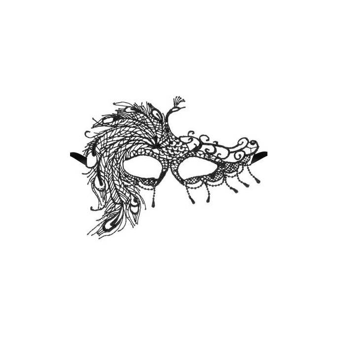 SPITZENMASKE DÄMMERUNG ECLIPSE SCHWARZ T.U