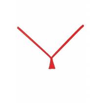 G-STRING ABNEHMBAR WETLOOK ROT T.U