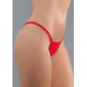 G-STRING ABNEHMBAR LYCRA ROT T.U