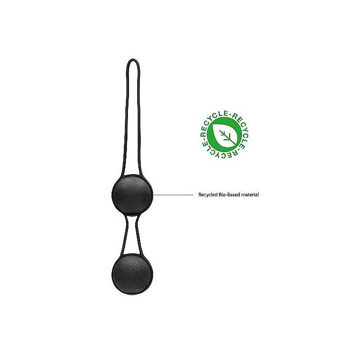 SCHWARZE, BIOLOGISCH ABBAUBARE GEISHA-KUGELN