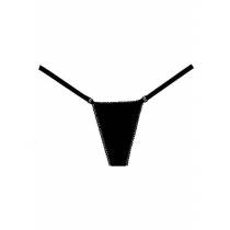 G-STRING DÉTACHABLE LYCRA NOIR T.U