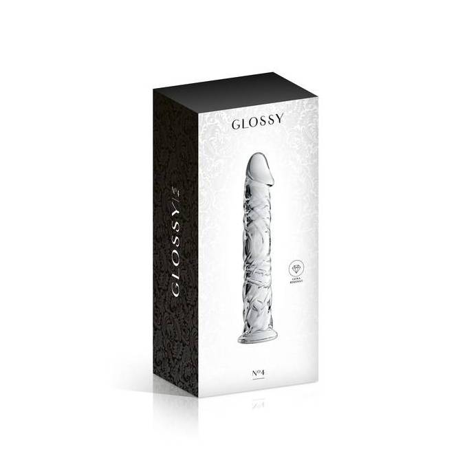 REALISTISCHER GLOSSY-DILDO NR. 4