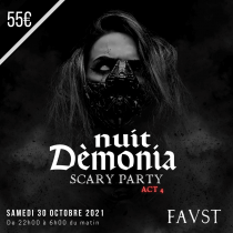 NUIT DÈMONIA SCARY PARTY : Act IV