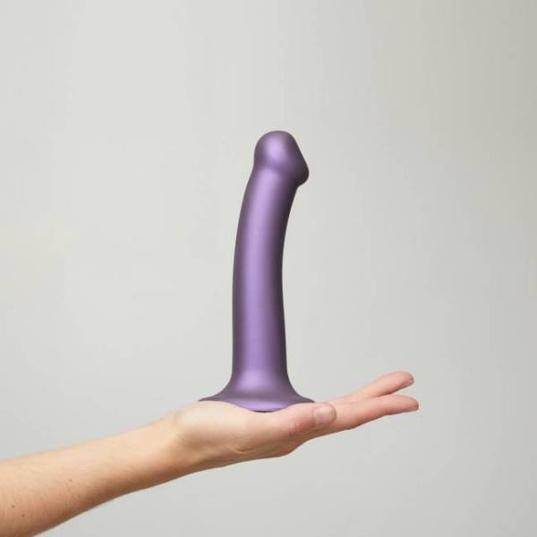 DILDO MONO DENSITE METALLIC SHINE VIOLETT T.M