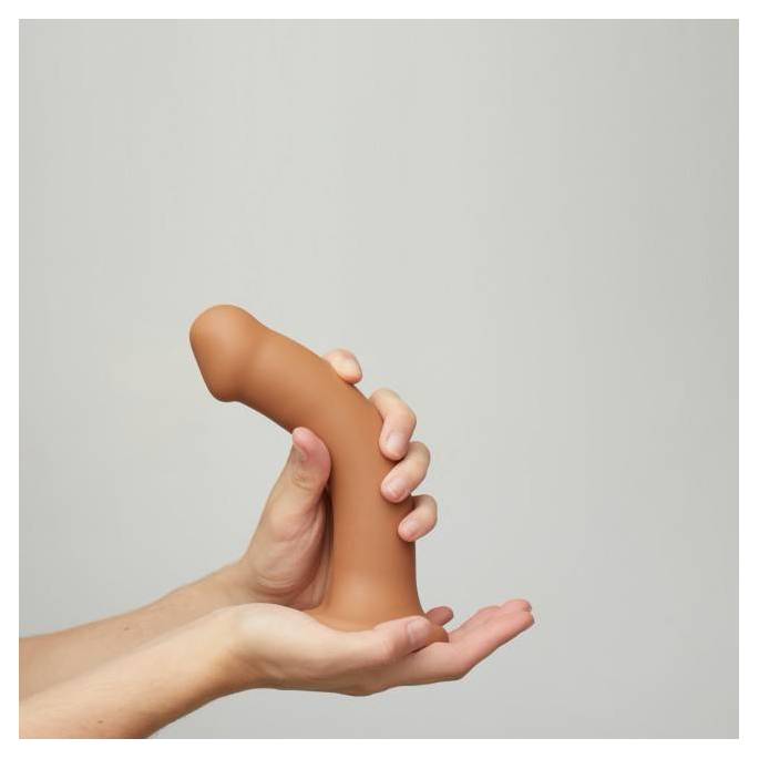 DILDO BENDABLE CARAMEL TAILLE L