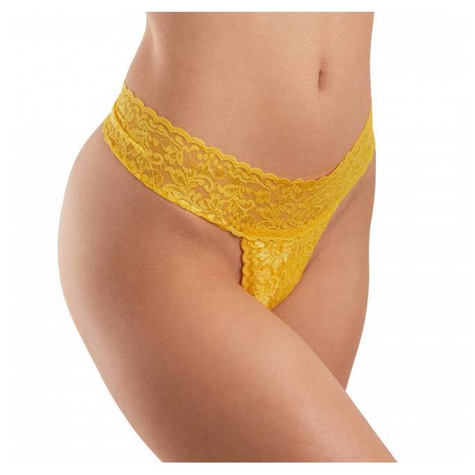 SECRET PANTY2-JAUNE FLUO