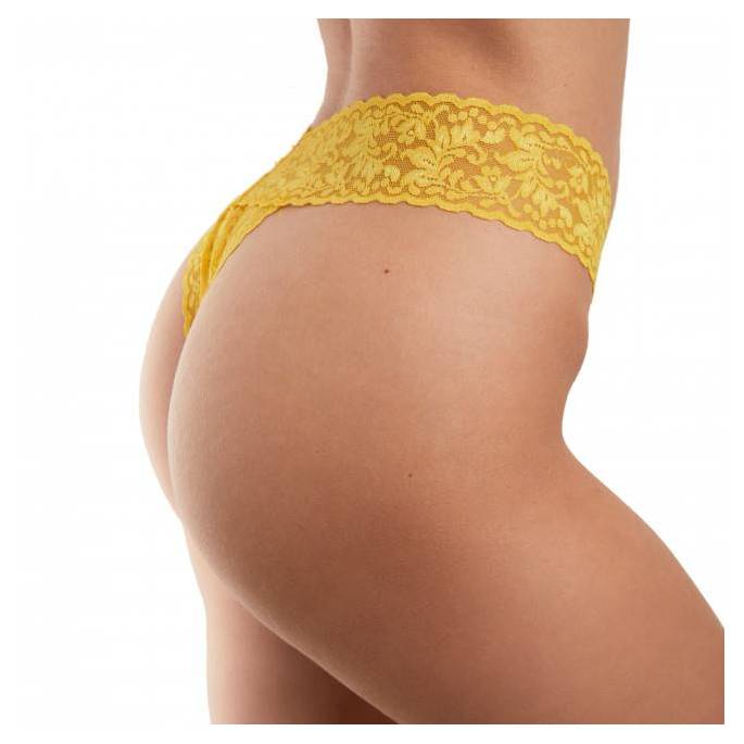 SECRET PANTY2-JAUNE FLUO