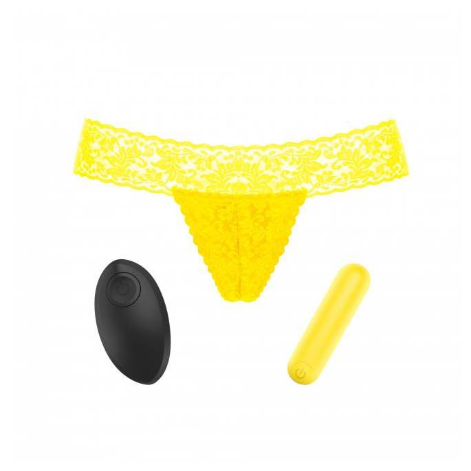 SECRET PANTY2-FLUO GELB