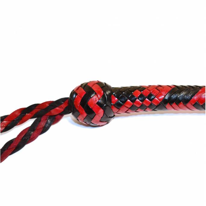 LEATHER WHIP 16 STRAPS