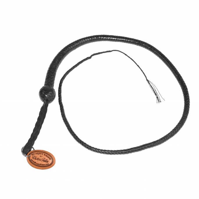 LEDERPEITSCHE 16 RIEMEN SCHWARZ