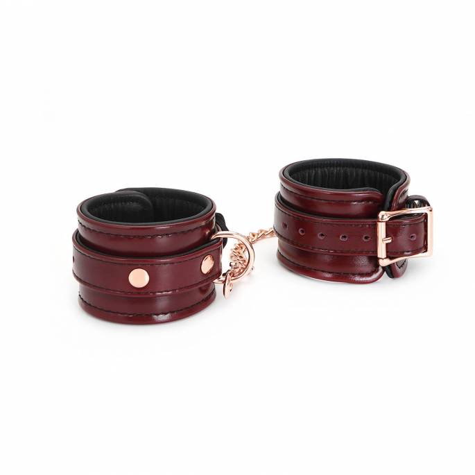 MENOTTES CUIR "RED WINE"