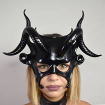 SMALL LEATHER MASK