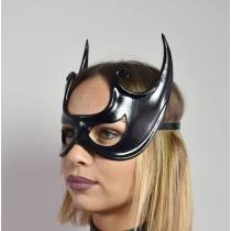 SMALL LEATHER FAIRY MASK