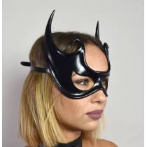 SMALL LEATHER FAIRY MASK