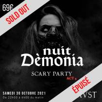 NUIT DÈMONIA SCARY PARTY : Act IV