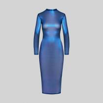 -BLUE ANGEL- MIDIKLEID AUS TÜLL