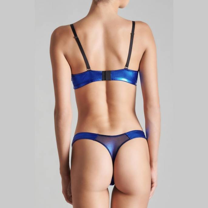 -BLUE ANGEL- TIEF AUSGESCHNITTENER STRING