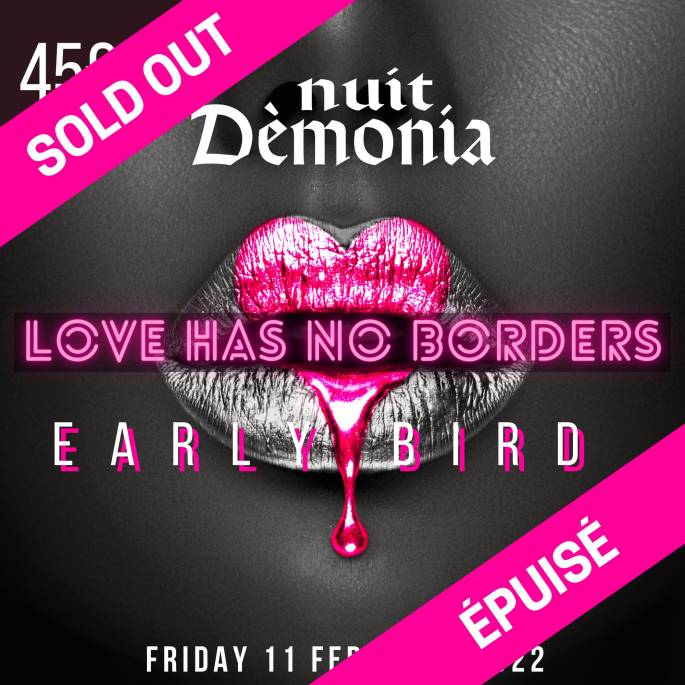 Nuit Demonia Lova has no border early birdsold out