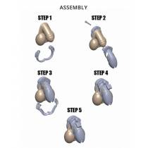 CAGE DE CHASTETÉ THE MINI VICE NOIR