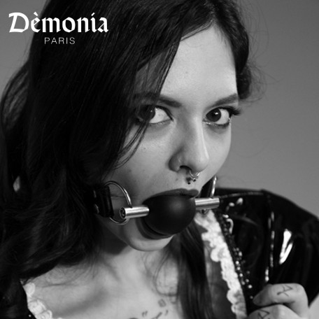 Baillon Kugel Schwarz Metallstab