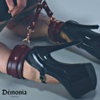 LEDERKNÖCHELSCHÜTZER "RED WINE"