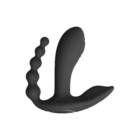 VIBRO "KATA" TRIPLE STIMULATION+TELECOMMANDE