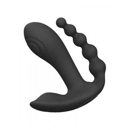 VIBRO "KATA" TRIPLE STIMULATION+TELECOMMANDE