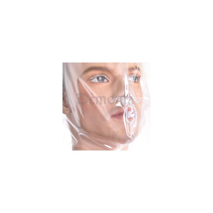 TRANSPARENT PLASTIC BALACLAVA