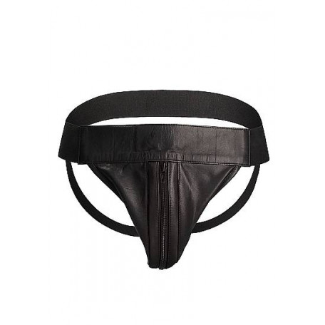 JOCKSTRAP ZIP LEDER