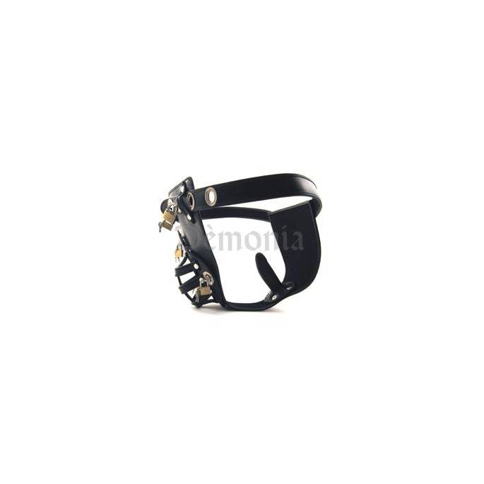CEINTURE de CHASTETE CUIR HOMME
