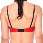 SOUTIEN GORGE SAM VINYLE ROUGE