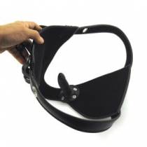 MEN'S LEATHER CHASTER BELT