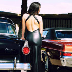 ROBE POUSSYCAT LONGUE LAQUE