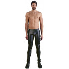 SCHMALE WETLOOK-HOSE