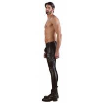 SCHMALE WETLOOK-HOSE
