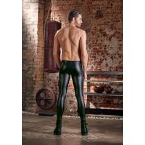SCHMALE WETLOOK-HOSE