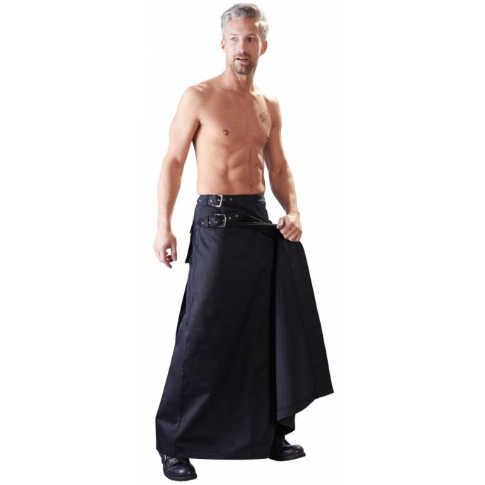 LANGER ROCK FÜR MÄNNER AUS BAUMWOLLE