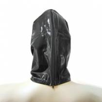 CAGOULE PLASTIQUE NOIR OPAQUE