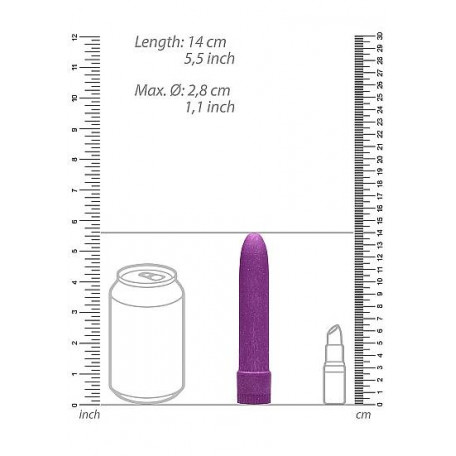 KLEINES VIBRIERENDES SPIELZEUG VIOLETT BIOLOGISCH ABBAUBAR