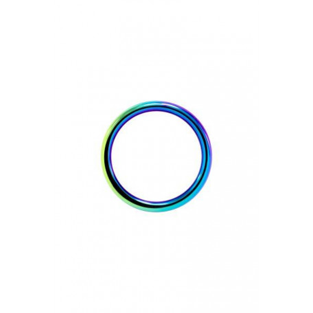 COCKRING RAINBOW EDELSTAHL