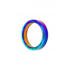 COCKRING RAINBOW EDELSTAHL