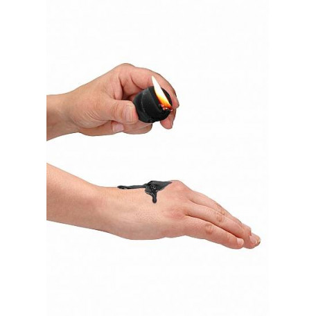 SET MIT 4 FARBIGEN MINI-KERZEN (PARAFFIN)