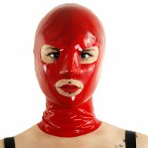 CAGOULE LATEX ROUGE + ZIP