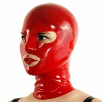 CAGOULE LATEX ROUGE + ZIP