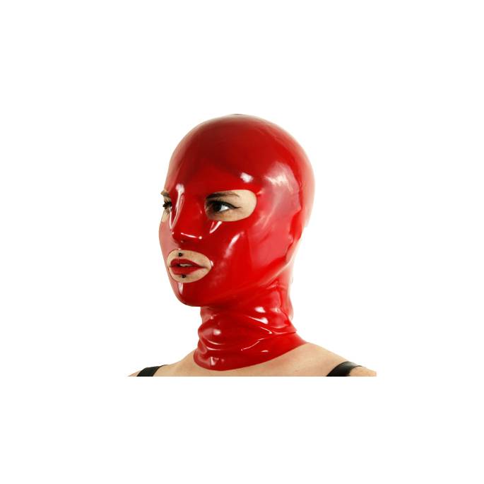 CAGOULE LATEX ROUGE + ZIP