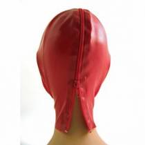 CAGOULE LATEX ROUGE + ZIP