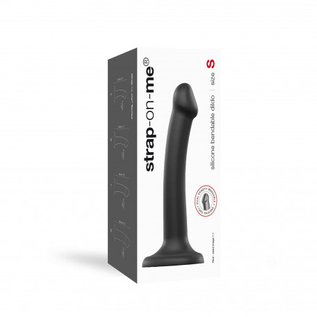DILDO BENDABLE SCHWARZ GRÖSSE S