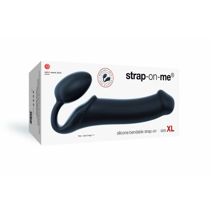 STRAP-ON BENDABLE SCHWARZ GRÖSSE XL