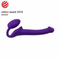 STRAP-ON BENDABLE VIOLET TAILLE S